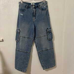 Robert Rodriguez wide Leg Cargo Jeans 10